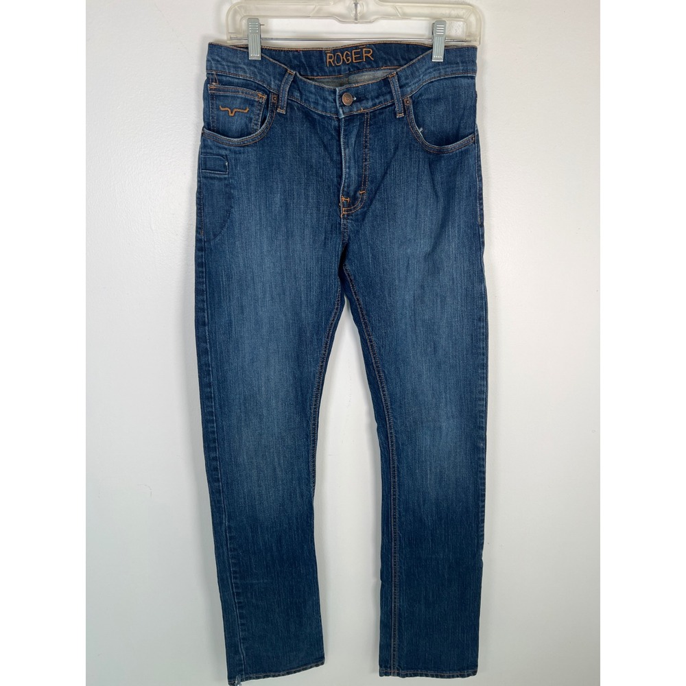 KIMES RANCH Roger Jeans 31x36 Blue EUC Straight Leg Western Denim